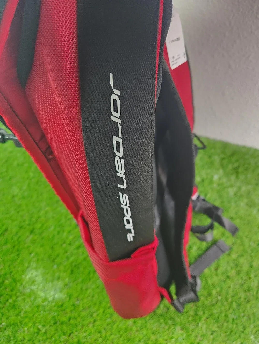 Air Jordan Unixes Sport Backpack Red Black White MA0945-R78 (32.9L)  NWT